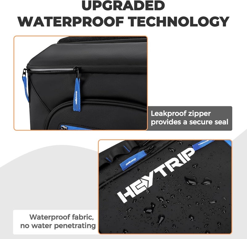 HEYTRIP Backpack Cooler 36/54 Cans, Insulated Portable Large Leakproof Waterproof Cooler Bag, 20 Hours Cold Retention for Lunch Camping Travel Beach Picnic - Image 5